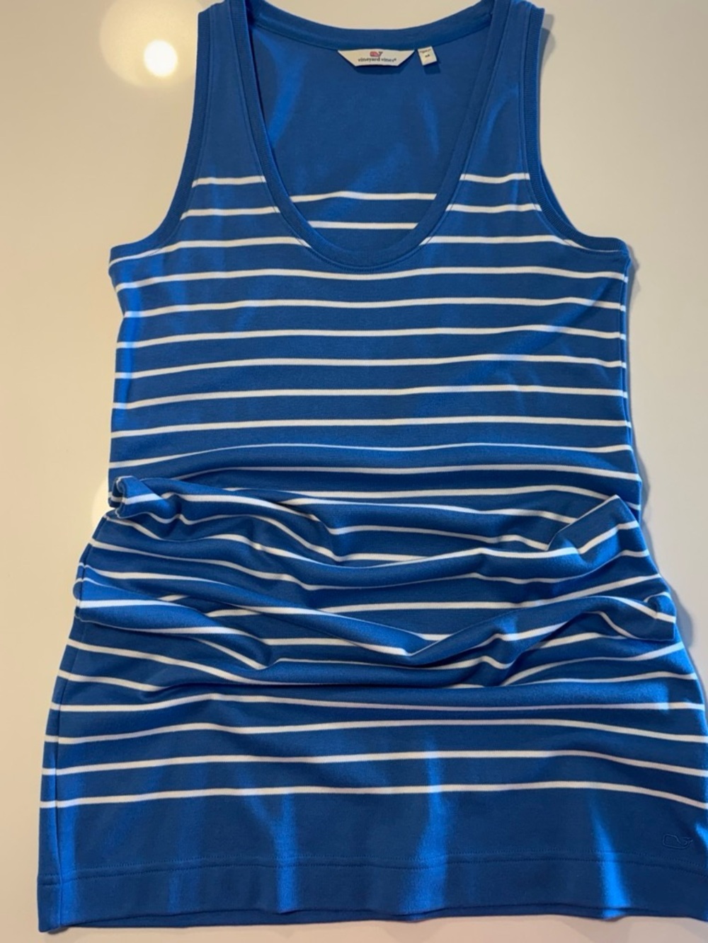 NWOT Vineyard Vines Blue & White Striped Dress